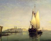 On The Lagoon Of Venice - 爱德华·威廉·库克